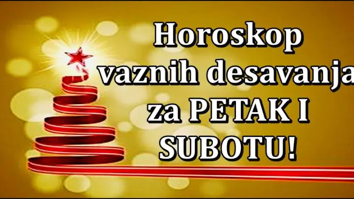 Horoskop za petak i subotu! Nekome mirni dani, a nekome…