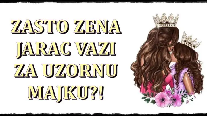 Uzorna majka! Zena jarac je roditelj za primer! Evo zasto…