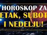 Horoskop za petak, subotu i nedelju