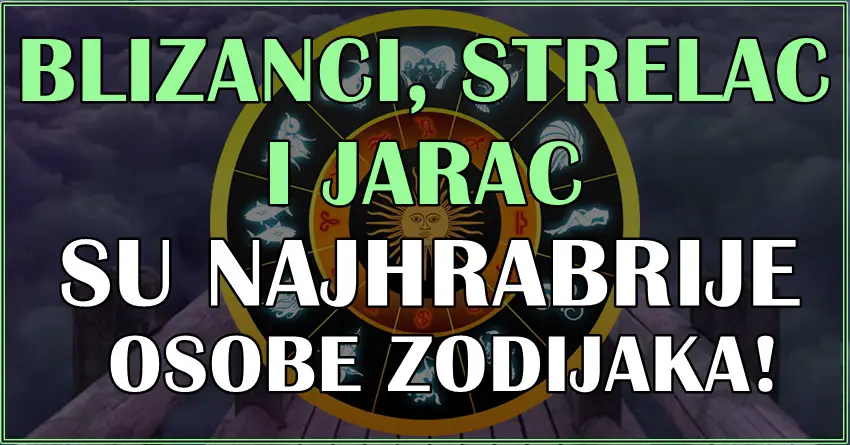 BLIZANCI, STRELAC I JARAC nose titulu NAJJAČIH! Saznajte zašto?