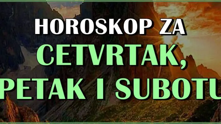 Astro za ČETVRTAK, PETAK I SUBOTU za sve znake zodijaka!