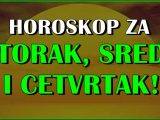 Horoskop za utorak, sredu i cetvrtak