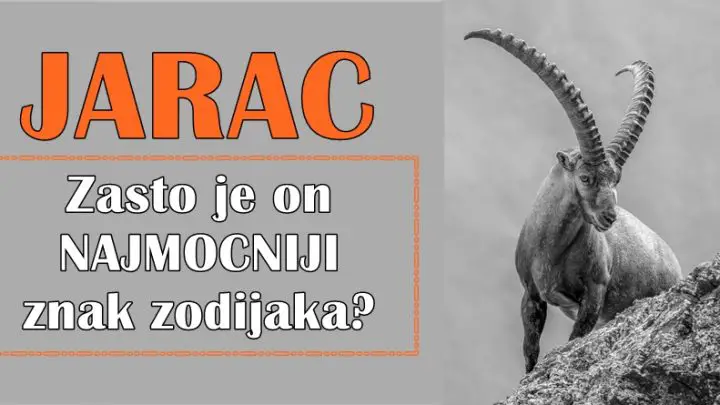 Najmocniji znak zodijaka je JARAC, a evo i zasto…!