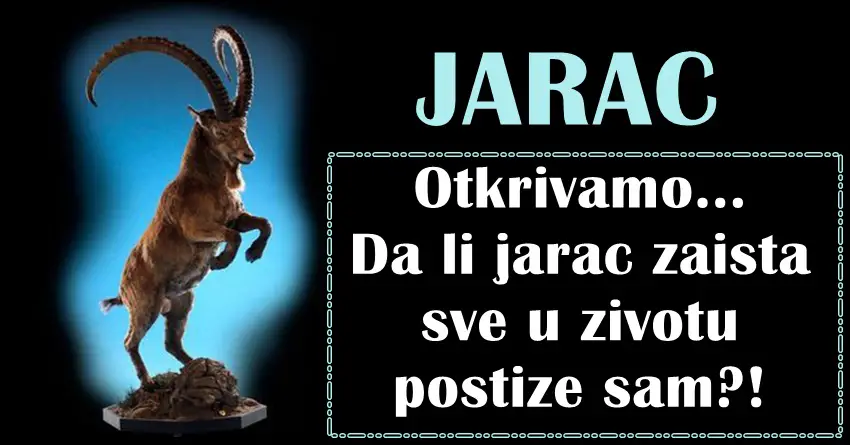 Da li je JARAC nekome dužan za svoj uspeh ili sve čini sam?!