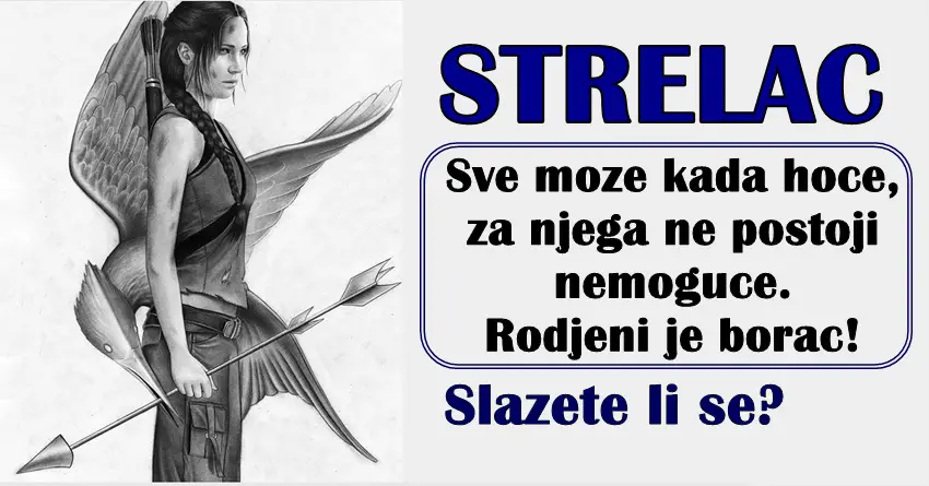 Sve može, za STRELCA ne postoji nemoguće ako nešto želi!