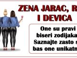 Zena jarac, riba i devica