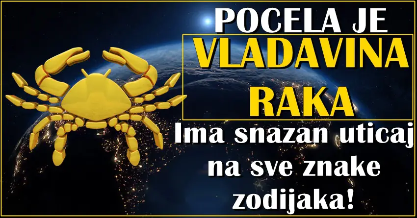 VLADAVINA RAKA JE POCELA! Kako ova pojava utice na vas?!