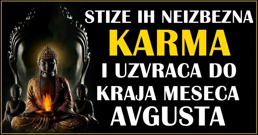 Karma stize ove znake zodijaka do kraja meseca! Karma stize ove znake zodijaka do kraja meseca!