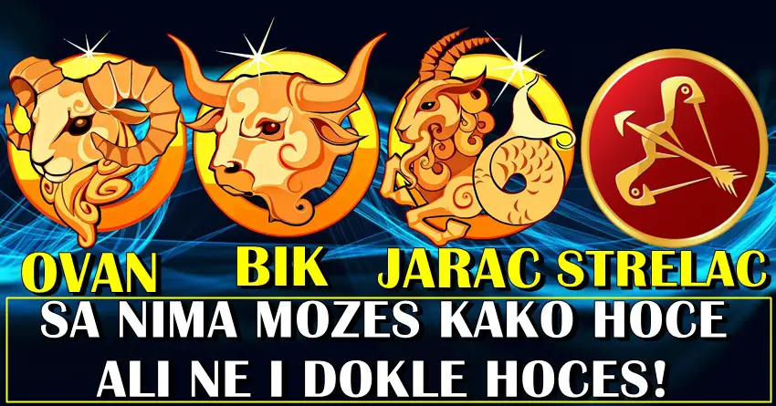 OVAN BIK JARAC I STRELAC nisu glupi! Sa njima mozete kako hocete, ali ne i dokle hocete!