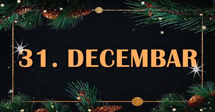 31. DECEMBRA nikako NE RADITE OVO! Ne prizivajte baksuz! 31. DECEMBRA nikako NE RADITE OVO! Ne prizivajte baksuz!