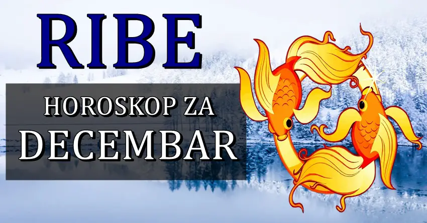 RIBAMA ce mesec DECEMBAR biti pun preokreta i promena! RIBAMA ce mesec DECEMBAR biti pun preokreta i promena!