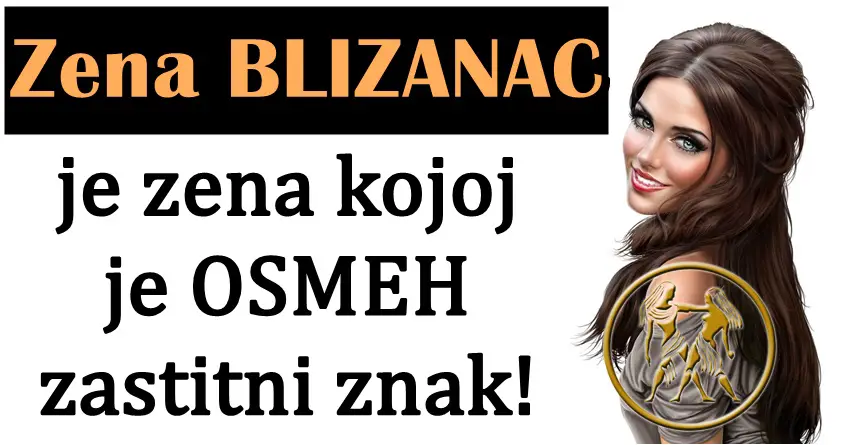 Zena BLIZANAC – Na njenom licu je OSMEH i kada joj srce place!