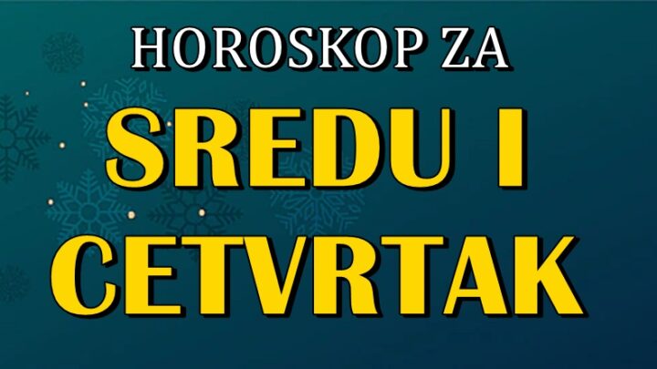 Sreda i cetvrtak nose cuda! Horoskop za naredna dva dana.