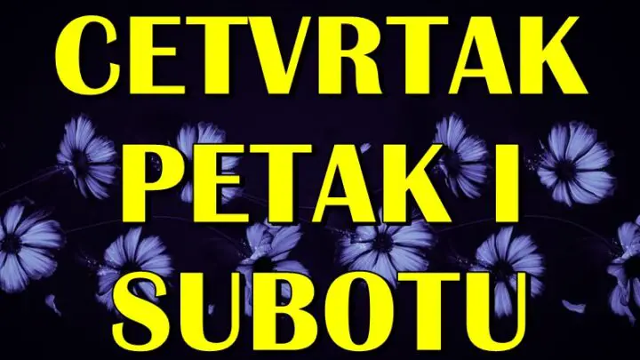 Cetvrtak petak i subota ce nekome biti nezaboravni dani! Dani sreće stižu Biku i Jarcu!