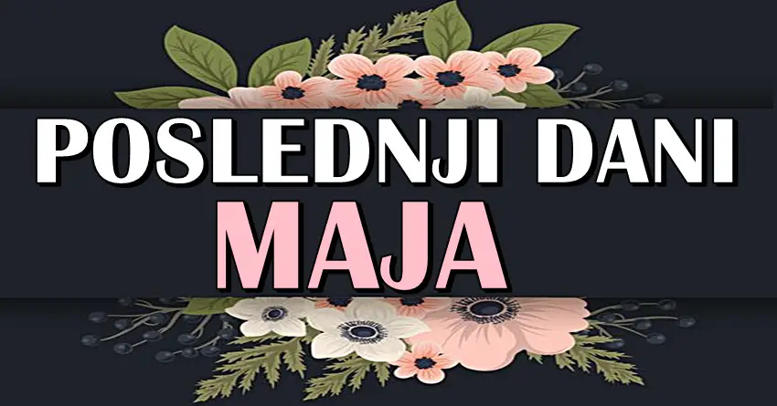 POSLEDNJI DANI MAJA 2023. nose cuda! POSLEDNJI DANI MAJA 2023. nose cuda!