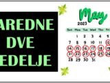 Naredne dve nedelje