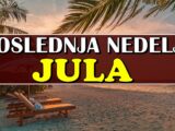 Poslednja nedelja jula