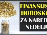 Finansijski horoskop za narednu nedelju