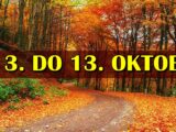 od 3. do 13.