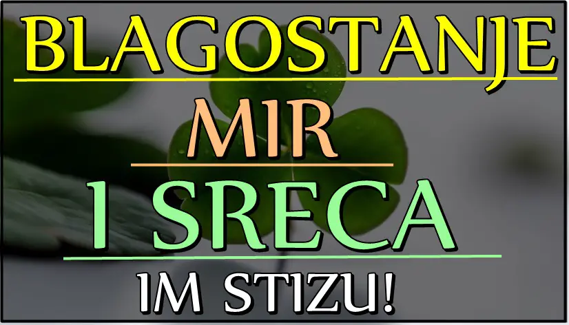 BLAGOSTANJE I SREĆA IM STIŽU: ŽIVOT OVIH ZNAKOVA ĆE POSTATI MNOGO BOLJI! BLAGOSTANJE I SREĆA IM STIŽU: ŽIVOT OVIH ZNAKOVA ĆE POSTATI MNOGO BOLJI!