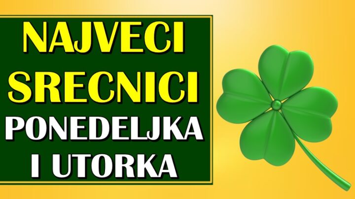 SREĆNICI PONEDELJKA I UTORKA – Ovi znaci zodijaka će konačno doživeti zaista veliku sreću!