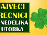 SREĆNICI PONEDELJKA I UTORKA – Ovi znaci neće znati šta ih je snašlo zbog sreće koje im se sprema!