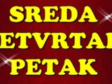 Sreda četvrtak i petak