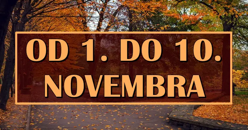 Od 1. do 10. NOVEMBRA zvezde su spremile veliku ČAROLIJU! Nekome se ostvaruje ŽIVOTNI SAN!