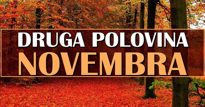 DRUGA POLOVINA NOVEMBRA će biti ČAROBNA za mnoge! Neko će ostvariti ono što dugo želi! DRUGA POLOVINA NOVEMBRA će biti ČAROBNA za mnoge! Neko će ostvariti ono što dugo želi!