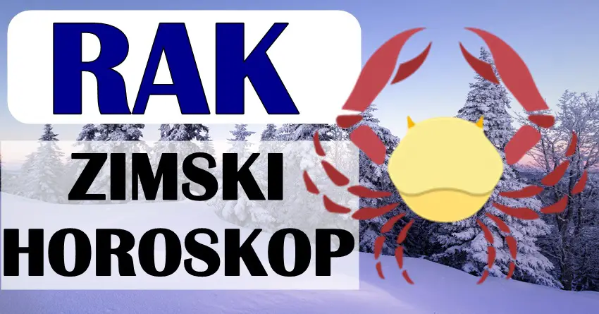 ZIMSKI HOROSKOP za RAKA donosi nešto sasvim neočekivano! Stiže vam ZIMA KOJA MENJA SVE! ZIMSKI HOROSKOP za RAKA donosi nešto sasvim neočekivano! Stiže vam ZIMA KOJA MENJA SVE!