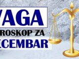 Za VAGE DECEMBAR će biti mesec ostvarenja snova! Vage će konačno ostvariti ono što žele!
