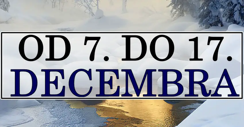 Od 7. do 17. DECEMBRA je važno da Rakovi ugode sebi, Jarčeve čeka prilika za napredak, a ovaj znak će doći do istine i pravde! Od 7. do 17. DECEMBRA je važno da Rakovi ugode sebi, Jarčeve čeka prilika za napredak, a ovaj znak će doći do istine i pravde!