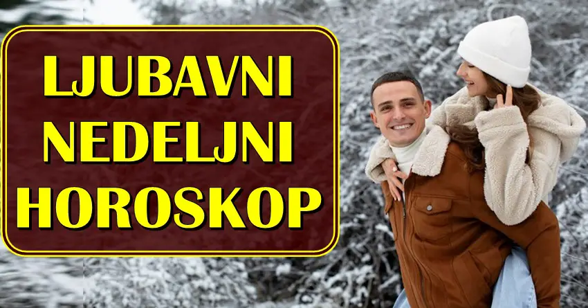 U ljubavi ove nedelje nekoga očekuje VELIKA ŽIVOTNA PROMENA, dok će jedan znak osetiti pravu ČAROLIJU LJUBAVI! U ljubavi ove nedelje nekoga očekuje VELIKA ŽIVOTNA PROMENA, dok će jedan znak osetiti pravu ČAROLIJU LJUBAVI!