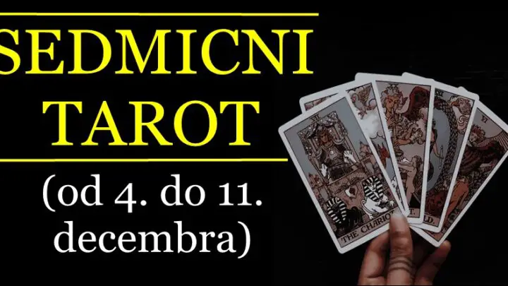 SEDMIČNI TAROT: Saznajte ODMAH kakva sam ISKUSENJA donosi SUDBINA sudeci po TAROTU od 4. do 11.decembra!