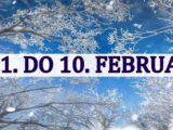 Od 1. do 10. februara