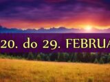 Od 20. do 29. februara