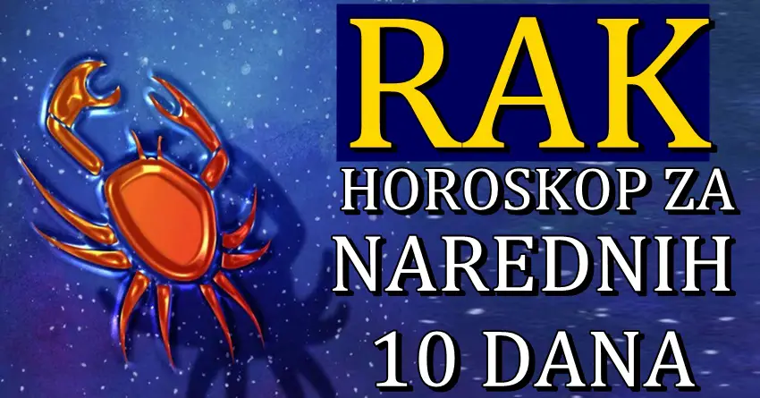 RAKOVI znajte da će NAREDNIH 10 DANA doneti vam pravo ČUDO! Očekujte neočekivano! RAKOVI znajte da će NAREDNIH 10 DANA doneti vam pravo ČUDO! Očekujte neočekivano!