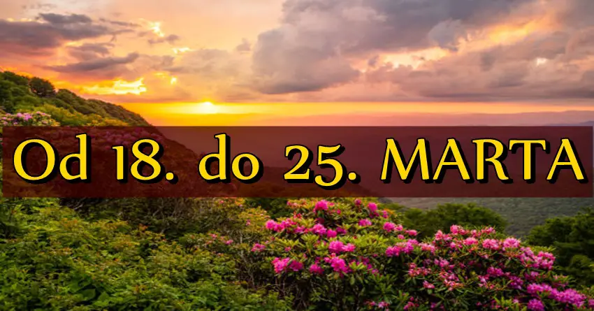 Od 18. do 25. MARTA Ovan i Jarac ostvaruju svoj cilj, Bika čeka izazov, a OVAJ znak će doživeti životnu promenu! Od 18. do 25. MARTA Ovan i Jarac ostvaruju svoj cilj, Bika čeka izazov, a OVAJ znak će doživeti životnu promenu!