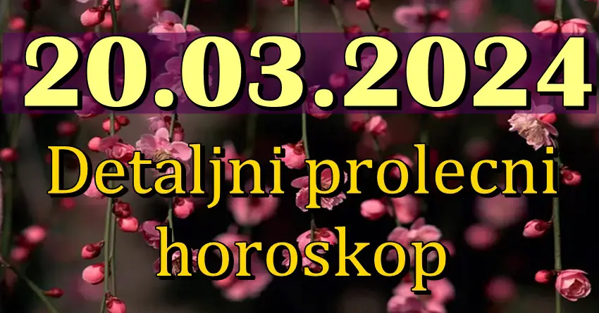 PROLEĆE je tu! Otkrivamo sve TAJNE i PLANOVE koje sudbina ima za vas! PROLEĆE je tu! Otkrivamo sve TAJNE i PLANOVE koje sudbina ima za vas!