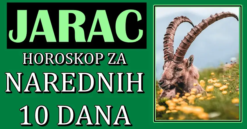 JARCA u NAREDNIH 10 DANA očekuje VELIKI PREOKRET! Osvariće se neočekivano ono što DUGO ŽELI! JARCA u NAREDNIH 10 DANA očekuje VELIKI PREOKRET! Osvariće se neočekivano ono što DUGO ŽELI!