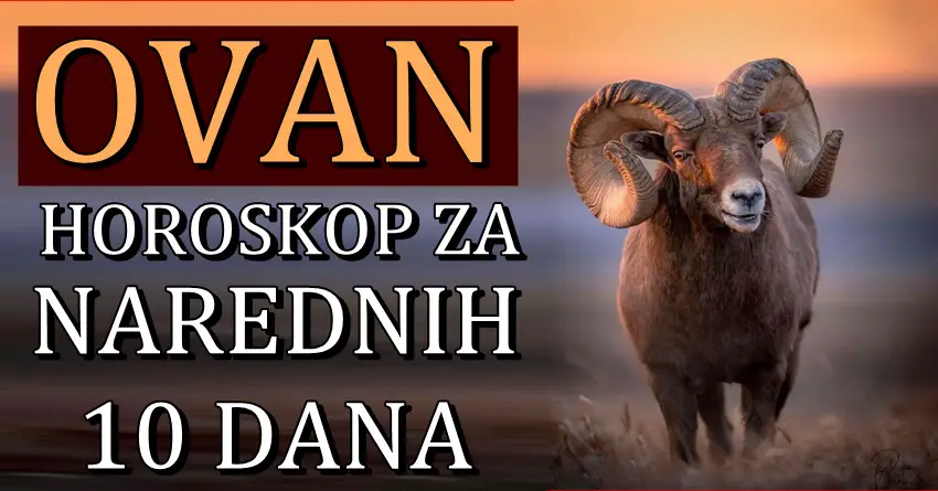 OVAN u NAREDNIH 10 dana može da očekuje NEOČEKIVANO! Važna promena sledi! OVAN u NAREDNIH 10 dana može da očekuje NEOČEKIVANO! Važna promena sledi!