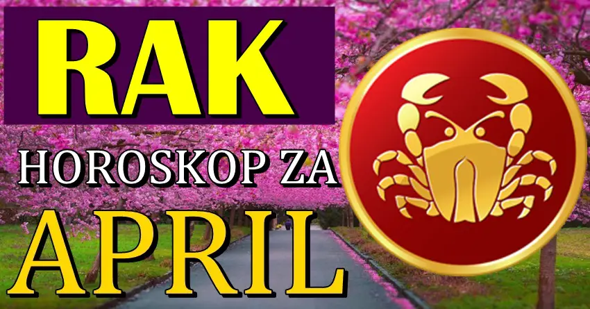 RAKA u APRILU očekuje VELIKA SREĆA! Ostvariće se ono o čemu mašta! RAKA u APRILU očekuje VELIKA SREĆA! Ostvariće se ono o čemu mašta!