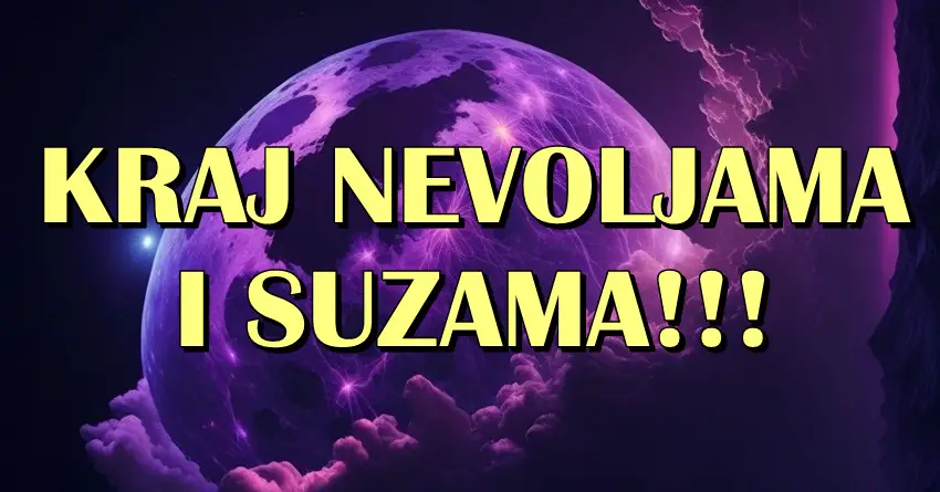 KRAJ NEVOLJAMA i SUZAMA: CESTITAMO vam ako ste rodjeni u znaku BIKA, ŠKORPIJE i JARCA jer KONACNO PRESTAJE LOS PERIOD u vasem zivotu!