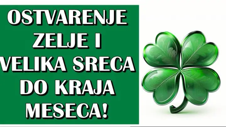 Do kraja meseca OVE znake zodijaka ceka VELIKA SREĆA! OSTVARIĆE IM SE SAN!