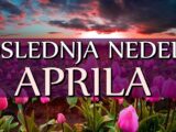 u poslednjoj nedelji aprila