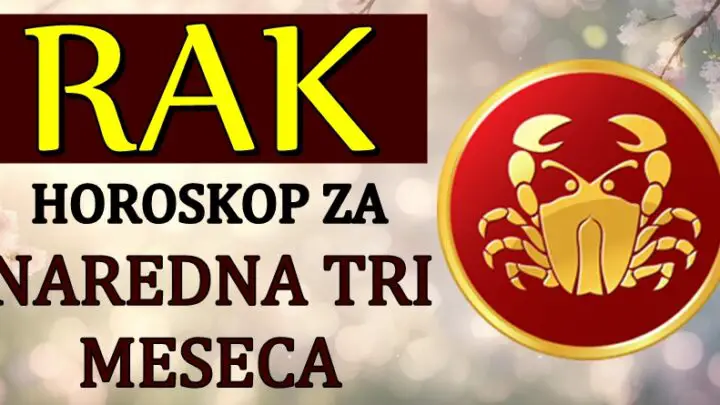 RAKA u NAREDNA TRI MESECA  očekuje TOTALNI ŽIVOTNI PREOKRET! Ispuniće se VELIKA ŽELJA!