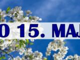 do 15. maja