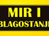 mir i blagostanje