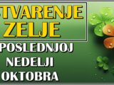 poslednja sedmica oktobra