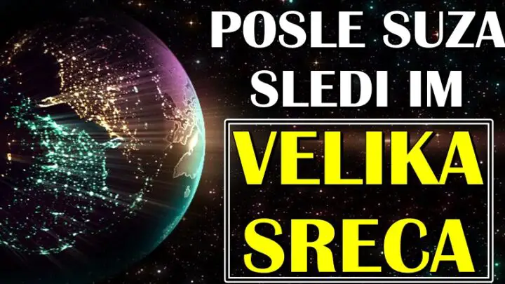 Posle mnogo suza Raku, Vagi, Jarcu i Ribama dolazi VREME ZA SREĆU! Oni će biti pod ZAŠTITOM ZVEZDA!